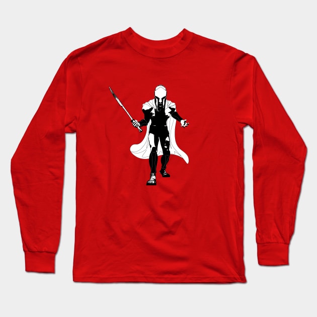 Onward, Spartans! Long Sleeve T-Shirt by LordNeckbeard